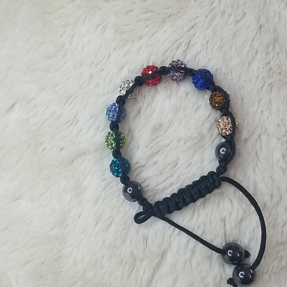 Multicolored Ball Bracelet - Picture 2 of 4